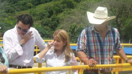 Minvivienda Elsa Noguera visitó obras del Acueducto de Yopal