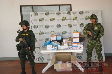 Medicamentos y combustible de contrabando provenientes de Venezuela incautó Ejército en Arauca