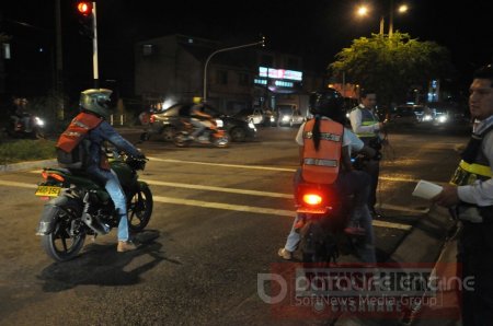 Reportan 41 motos inmovilizadas y cero accidentes de tránsito en primera noche de fiestas de Yopal