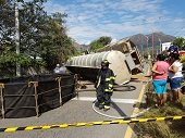 Conductor borracho de carrotanque petrolero causó accidente en Yopal
