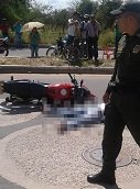 Un muerto y dos heridos en accidente de motos en Yopal