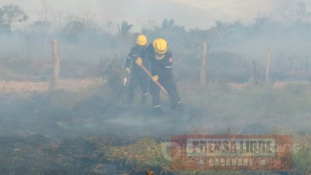 Persiste Alerta Roja por incendios forestales en 9 municipios de Casanare