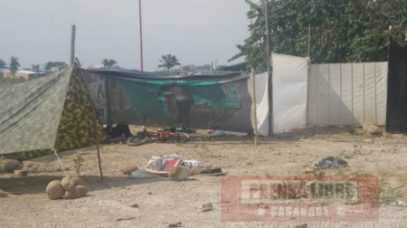 Nueva invasión en Yopal pretenden conformar unas 60 familias que dicen ser desplazadas