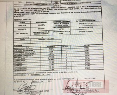 Contratista de vía en Pore recibió millonario anticipo y no ha vuelto a aparecer