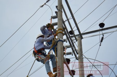 Suspensión de energía eléctrica este lunes en Villanueva