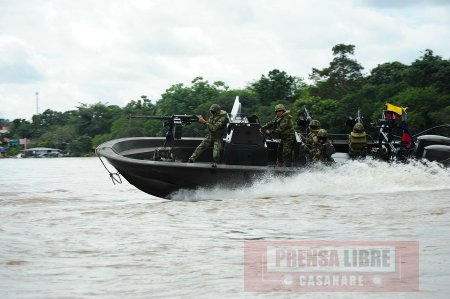 Puesto fluvial de la Armada Nacional en Orocué