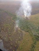 Bomberos de Casanare apoyan labores de extinción de incendio en Parque Nacional Natural El Tuparro
