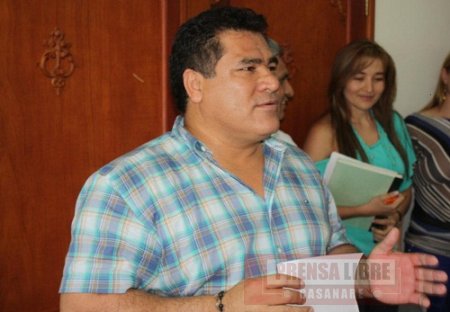 A audiencia pública ex gobernador de Casanare Nelson Mariño por contrato para abastecimiento de aguas subterráneas en Yopal