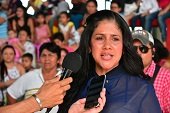 Primera dama Marisela Duarte convocó a la solidaridad con damnificados de Mocoa