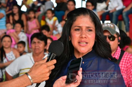 Primera dama Marisela Duarte convocó a la solidaridad con damnificados de Mocoa