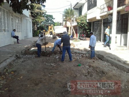 Inició pavimentación en el barrio Los Naranjos de Yopal
