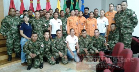 Ejército graduó socorristas militares en Casanare 