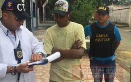 Gaula Militar capturó en Caquetá presunto extorsionista que delinquía en Casanare