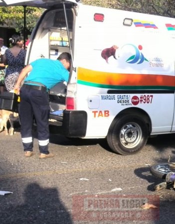 Dos accidentes de tránsito se registraron este lunes en Yopal