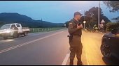 Usuarios de la vía Aguazul &#8211; Yopal cuestionan papel de la Policía de carreteras