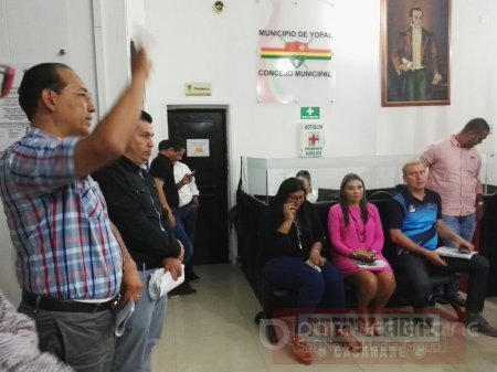 Concejo cuestionó a dependencias de Alcaldía de Yopal involucradas en hallazgos de la Contraloría
