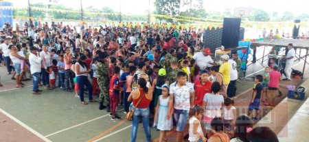Ejército Nacional conmemoró el día del niño en municipios de Casanare