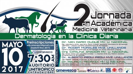 En Unitrópico agenda académica para celebrar el día del médico veterinario