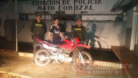 Tres personas capturadas y recuperación de una moto reportó la Policía en las últimas horas