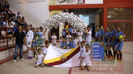 Inició torneo de Micro Fútbol Femenino Champions League en Yopal 
