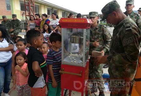 750 personas se beneficiaron en jornada de apoyo del Ejército en Llano Lindo    