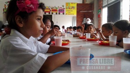 Contratado por 99 días servicio de restaurante escolar en colegios públicos de Casanare