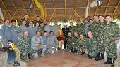 Visita de curso de estado mayor del Ejército a Casanare  