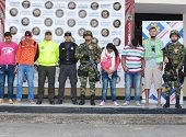 11 integrantes de la comisión camilo cien fuegos del ELN fueron capturados esta semana en Arauca