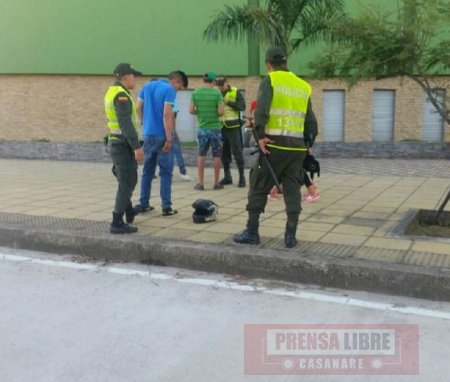 21 personas fueron capturadas por diferentes delitos el fin de semana en Casanare