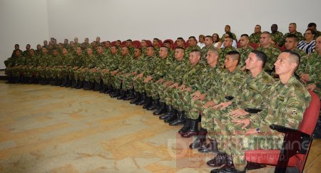 62 Soldados profesionales se graduaron en programa de alfabetización   