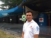 Durante 3 meses voluntario casanareño de la Cruz Roja apoyó emergencia en Mocoa