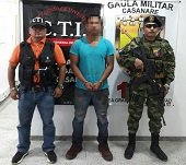 En Yopal Gaula Militar y CTI capturaron extorsionista