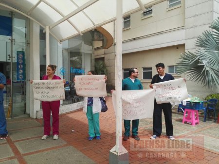 Organizaciones Sindicales manifestaron su apoyo al personal médico del Hospital de Yopal