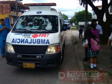 Niño fue atropellado por una moto a la salida del Colegio Manuela Beltrán de Yopal