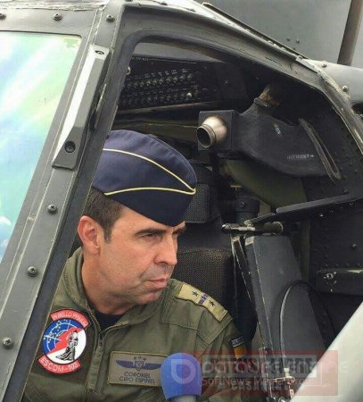 Coronel Ricardo Alfonso Jaramillo nuevo comandante del Grupo Aéreo de Casanare