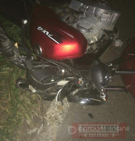 Motociclista murió al chocar con semoviente en Tilodirán