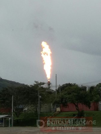 Quema de gas en Floreña generó incomodidad entre habitantes del Corregimiento El Morro