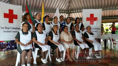 Cruz Roja Casanare celebró aniversario de las Damas Grises