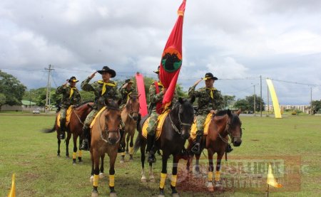 Grupo Guías de Casanare conmemoró el día de la caballería colombiana