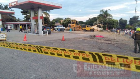 2 personas murieron en explosión registrada en estación de combustibles en Pore