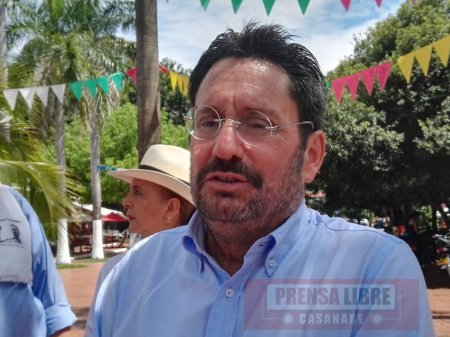 Pachito Santos confirmó a Arcenio Sandoval como candidato del Centro Democrático