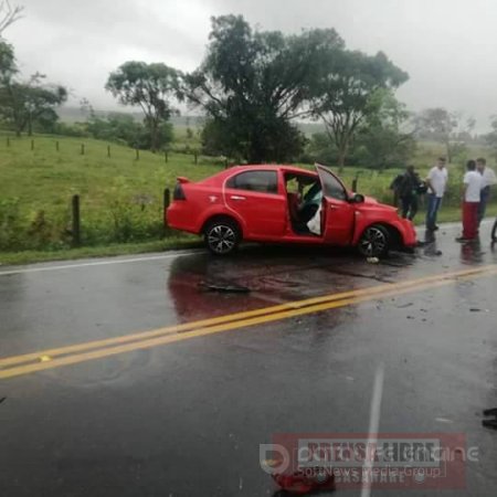 Una persona murió en accidente de tránsito en la vía Monterrey - Villanueva