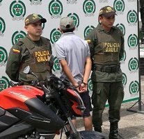 Capturado delincuente que pedía un millón de pesos por devolver moto hurtada