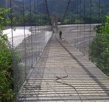 Después de muchos meses por fin rehabilitaron puente Eccehomo en Támara