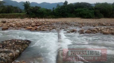 Río Túa en Monterrey dejó al descubierto Oleoducto Santiago &#8211; Porvenir 