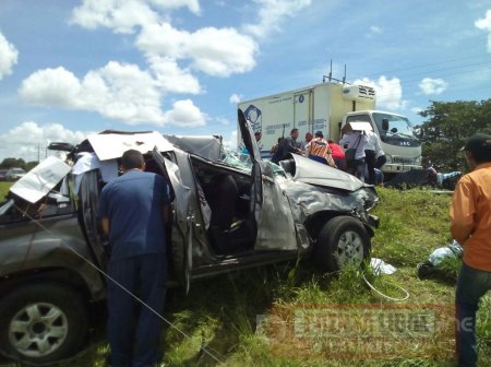 Tres personas heridas en accidente de tránsito en la vía Maní - Aguazul