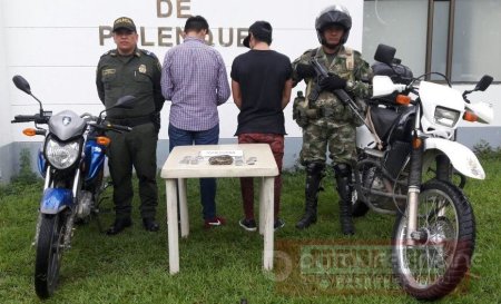 Expendedores de marihuana fueron capturados en San Luís de Palenque  