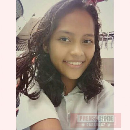 Buscan a adolescente desaparecida en el barrio La Campiña de Yopal