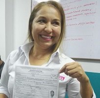 Narda Perilla finalmente se inscribió por AICO como candidata a la Alcaldía de Yopal 