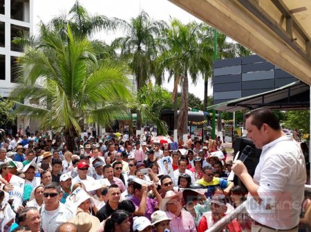 Arcenio Sandoval inscribió candidatura a la Alcaldía de Yopal por el Centro Democrático